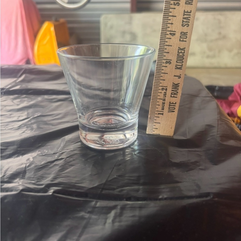 12 Crown Royal Clear Glass Tumbler
